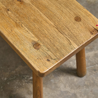 table d'appoint en chene