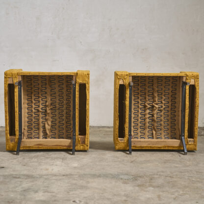 paire de fauteuils vintage