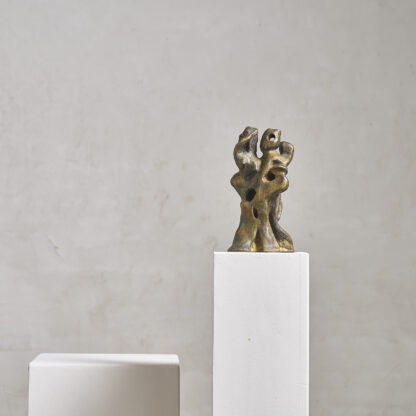 bronze a la silhouette