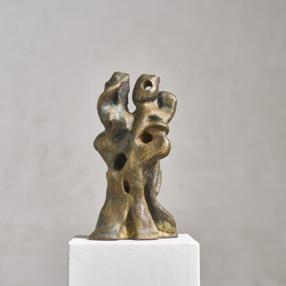 bronze a la silhouette
