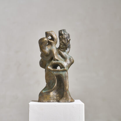bronze a la silhouette