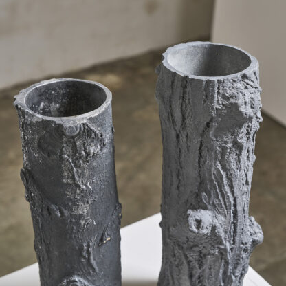 Serie de vases en aluminium