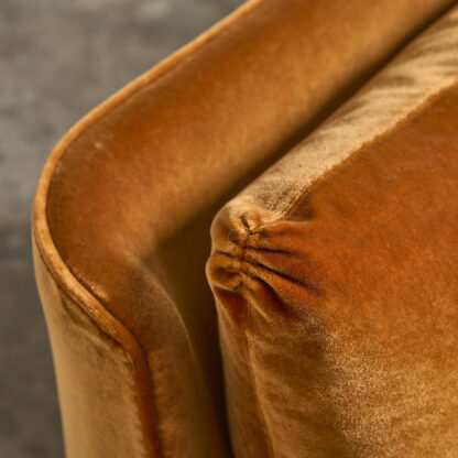 paire de chauffeuses en velour