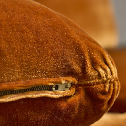paire de chauffeuses en velour