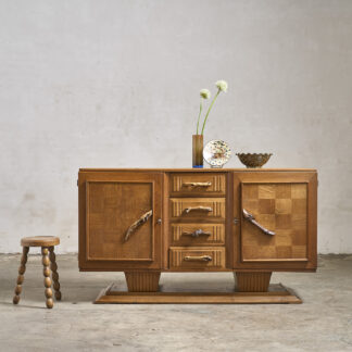 buffet annees 50 en chene