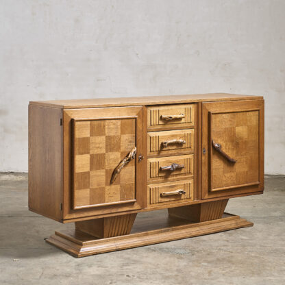 buffet annees 50 en chene