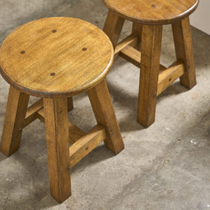 5 tabourets vintage