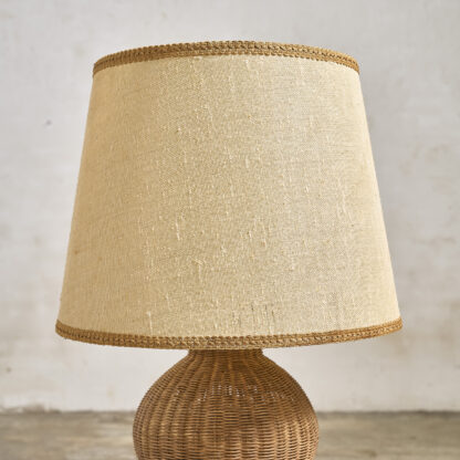 lampe en osier