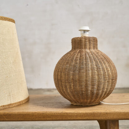 lampe en osier
