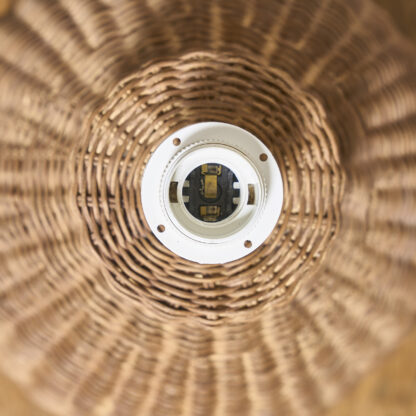 lampe en osier