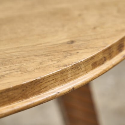 Table basse circulaire en chêne