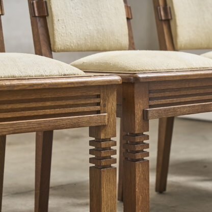 6 chaises moderniste C Dudouyt
