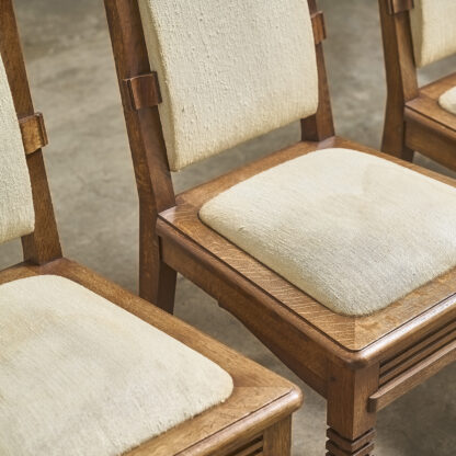 6 chaises moderniste C Dudouyt
