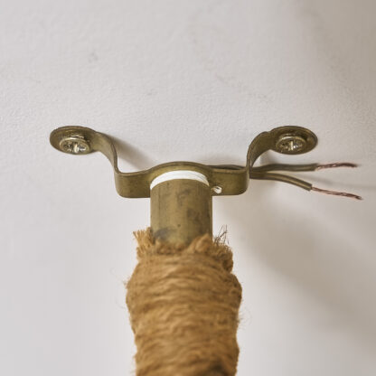 Paire d'applique en cordes audoux minet