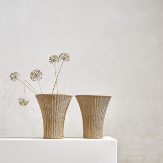 Paire de corbeilles à fleurs