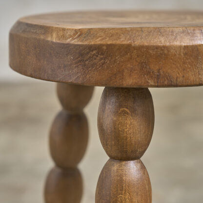 tabouret orme tripode tripod elm stool