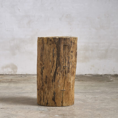 pot en bois tronc creux