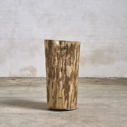pot en bois tronc creux
