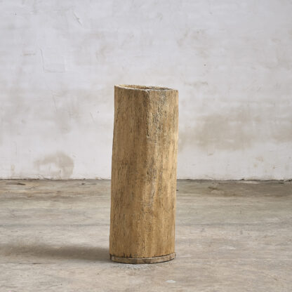 pot en bois tronc creux
