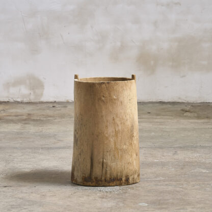 pot en bois tronc creux