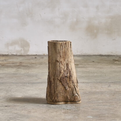 pot en bois tronc creux