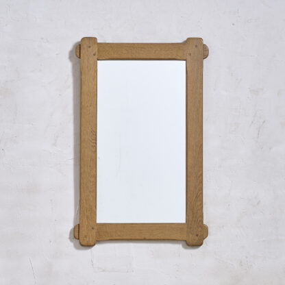 miroir en chene blond