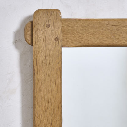 miroir en chene blond
