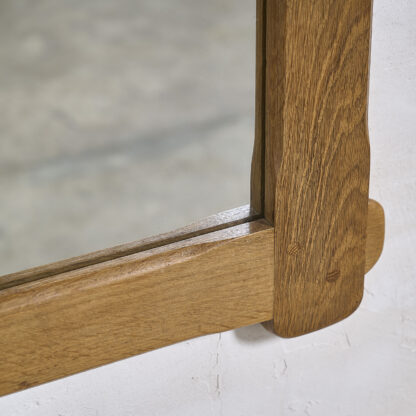 miroir en chene blond