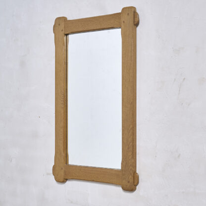 miroir en chene blond