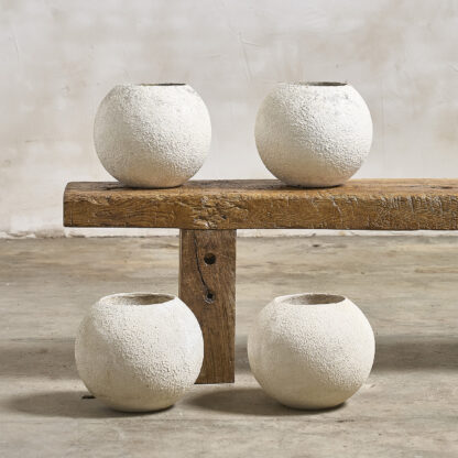 pots de jardin boule