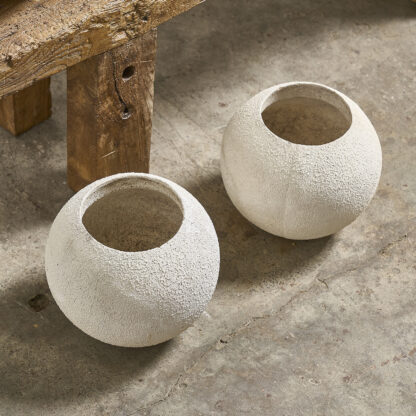 pots de jardin boule