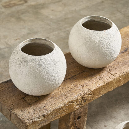 pots de jardin boule