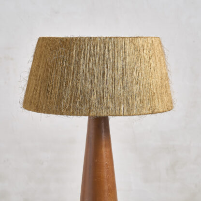 lampe en bois tourné