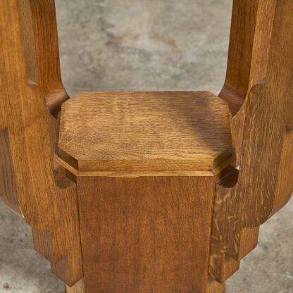 colonne art deco en chene