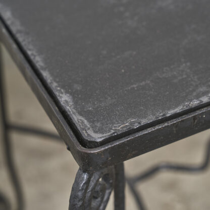 table d'appoint en fer forgé