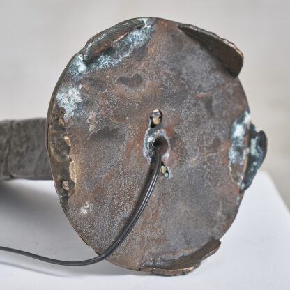Pied de lampe en bronze