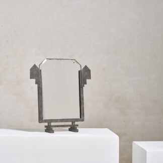 Miroir en fer martelé