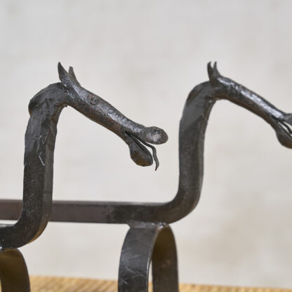 Chenets zoomorphes
