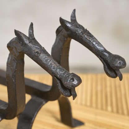 Chenets zoomorphes