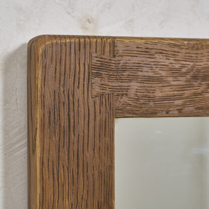 miroir en chêne