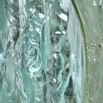 Paire d'appliques en verre