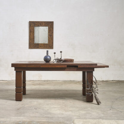 Imposante table en chêne massif