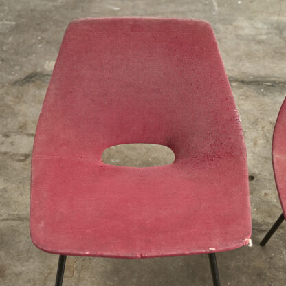 5 chaises guariche pour Steiner