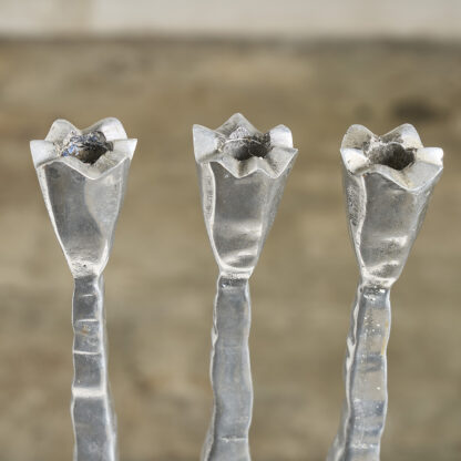 Bougeoir en aluminium massif