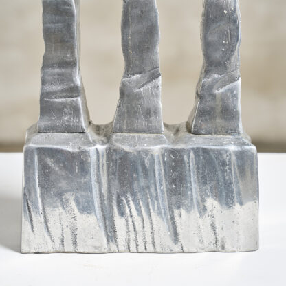 Bougeoir en aluminium massif