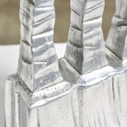 Bougeoir en aluminium massif
