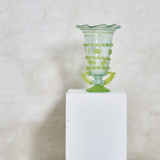Vase en verre soufflé