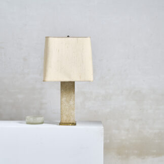 grande lampe en pierre calcaire