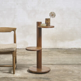 sellette moderniste en chêne