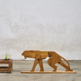 Grande silhouette de panthere